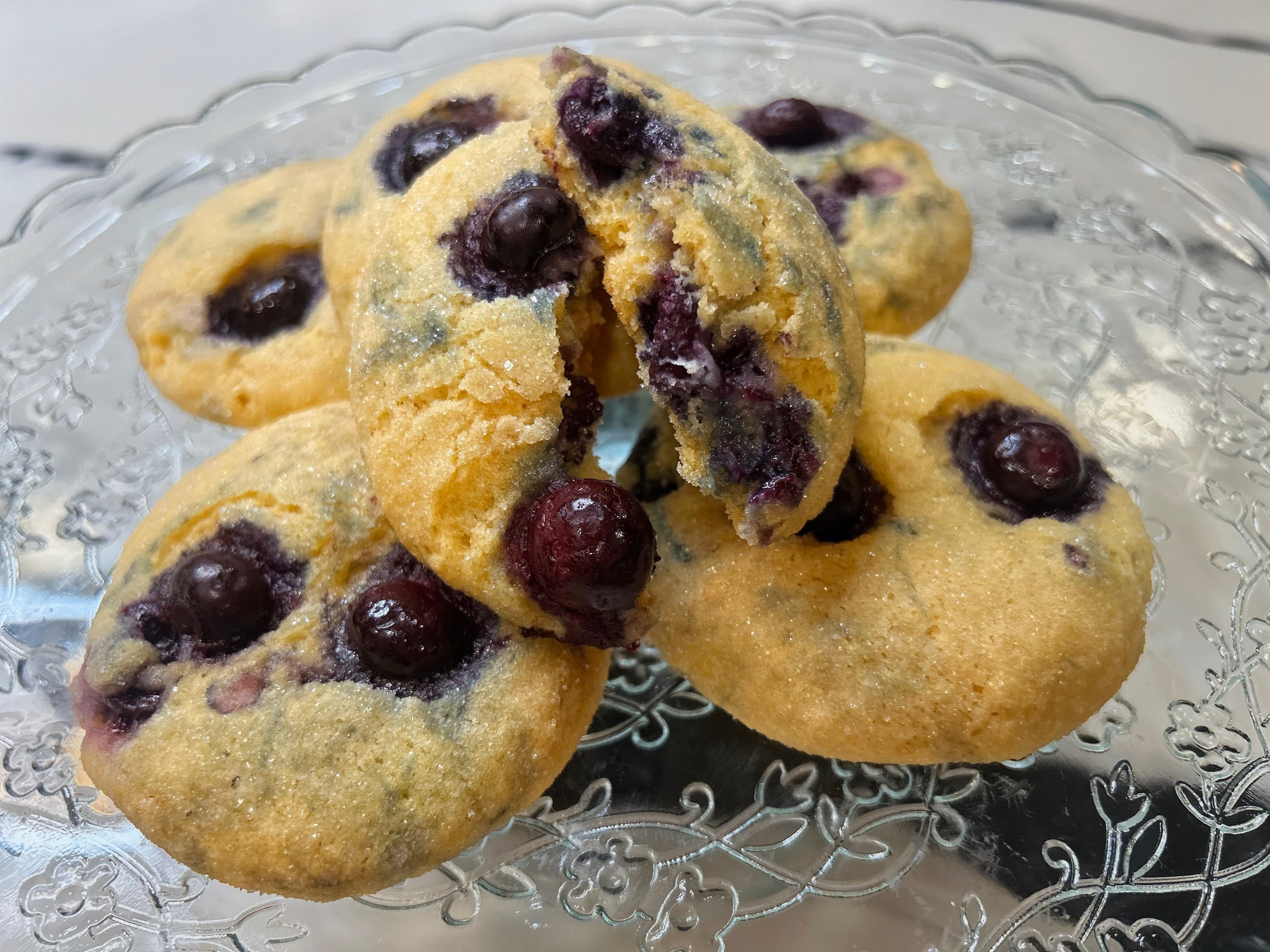 Lemon Blueberry Cookie